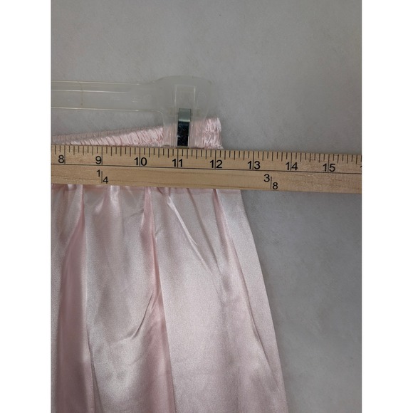 S Tony & Candice Pajama‎ Set Pink Satin Long Sleeve Sleepwear Loungewear - Picture 7 of 8